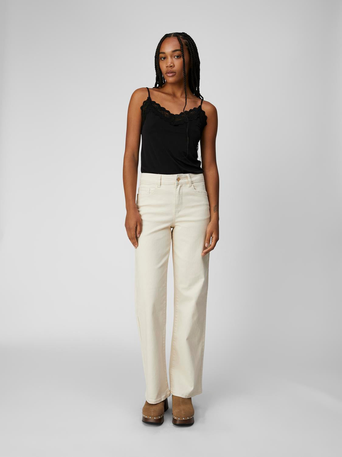 OBJMARINA JEANS SANDSHELL