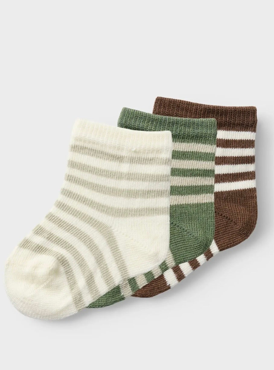 3-PACK STRUMPOR BABY
