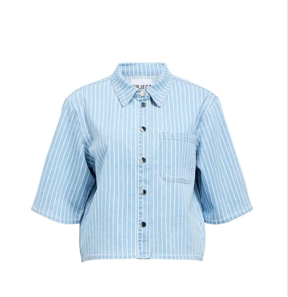 OBJSANNI DENIM SHIRT