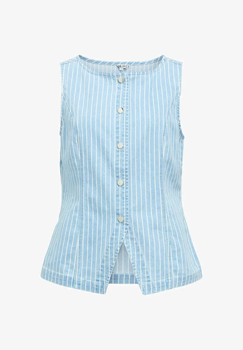 OBJSANNI DENIM VEST
