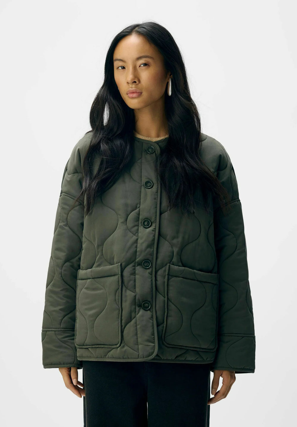 OBJALLIE QUILTAD JACKA