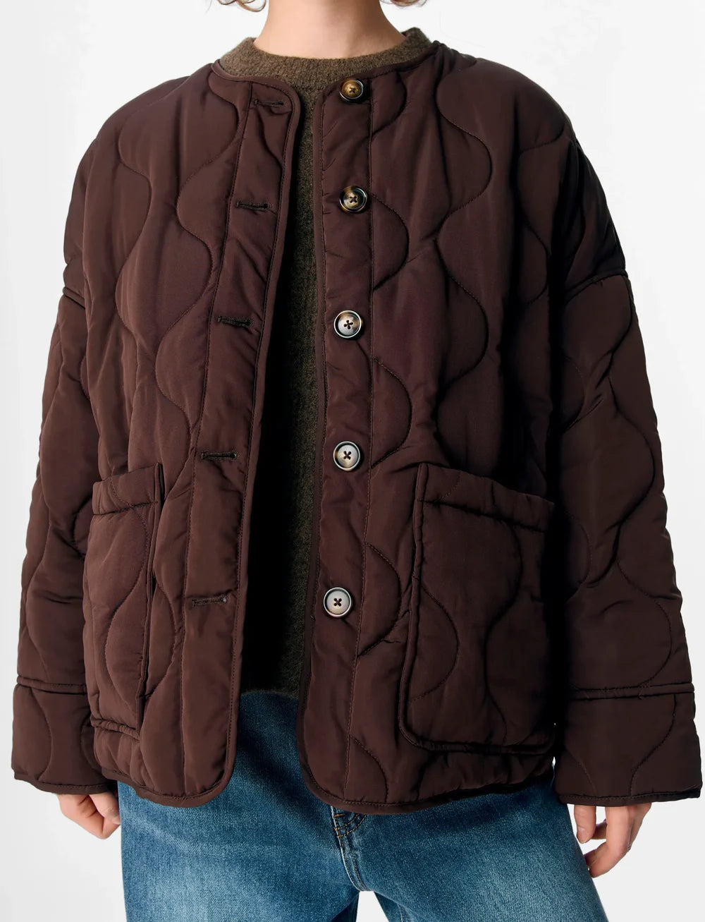 OBJALLIE QUILTAD JACKA