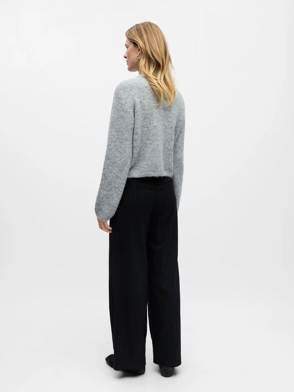 OBJSAGGIA CARDIGAN GRÅ