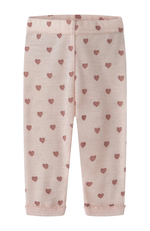 NOEL ULL LEGGINGS HJÄRTAN