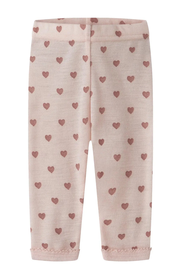 NOEL ULL LEGGINGS HJÄRTAN