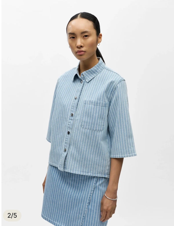 OBJSANNI DENIM SHIRT