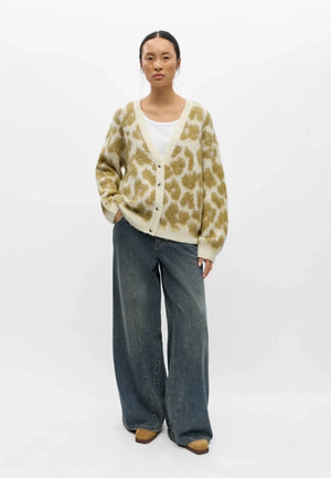 OBJPIPSY ALPACA CARDIGAN