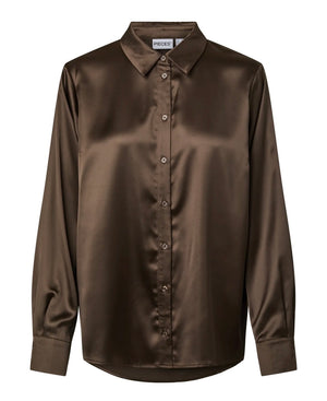 PCEVY SATIN SHIRT