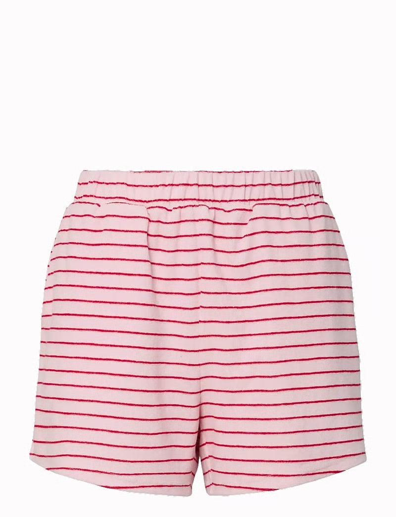 PCKAY FROTTÉ SHORTS