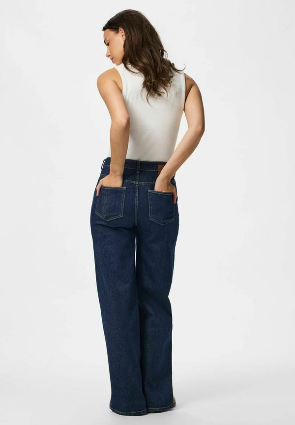 PCSILKE WIDE JEANS