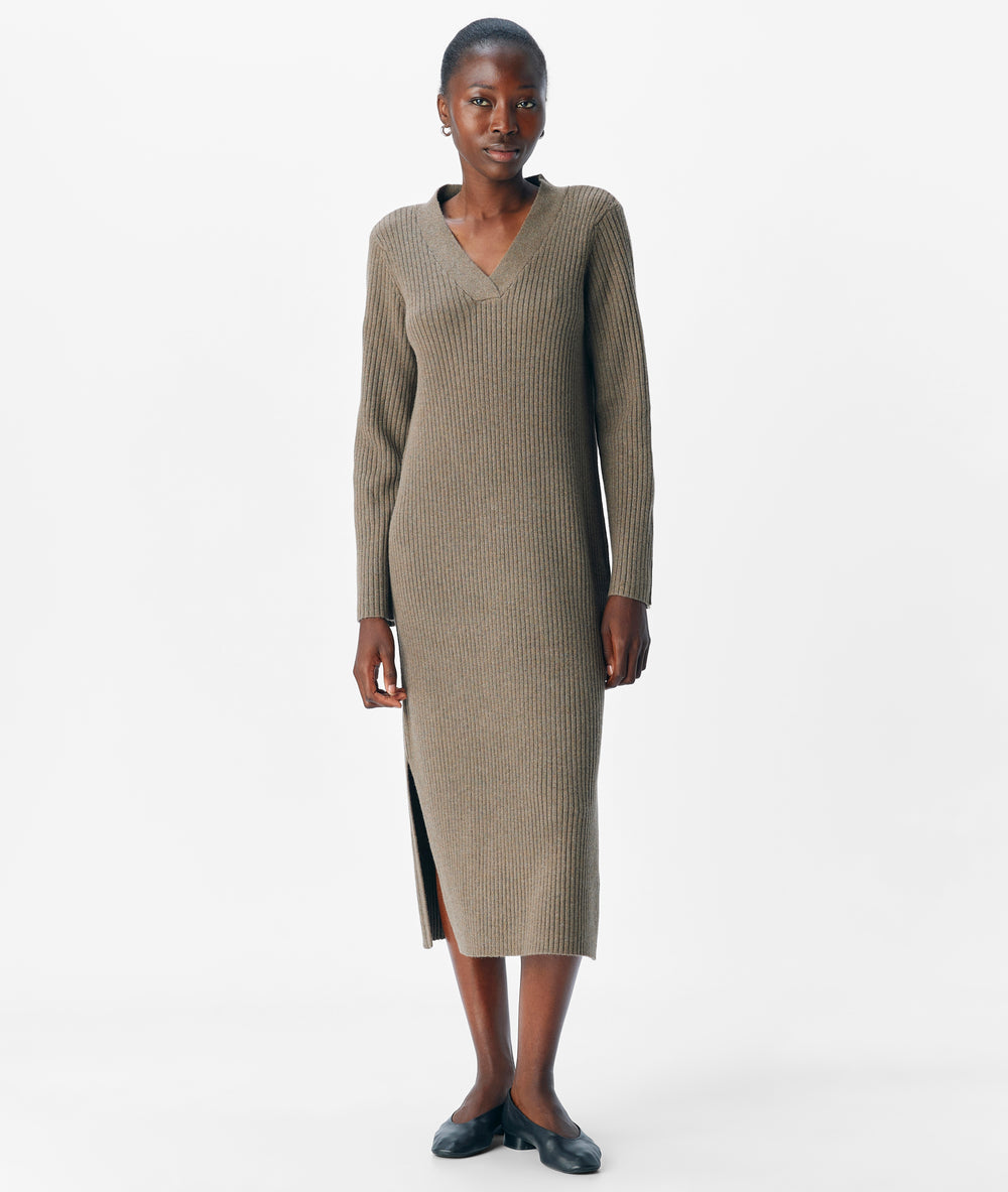 OBJELVA STICKAD KLÄNNING