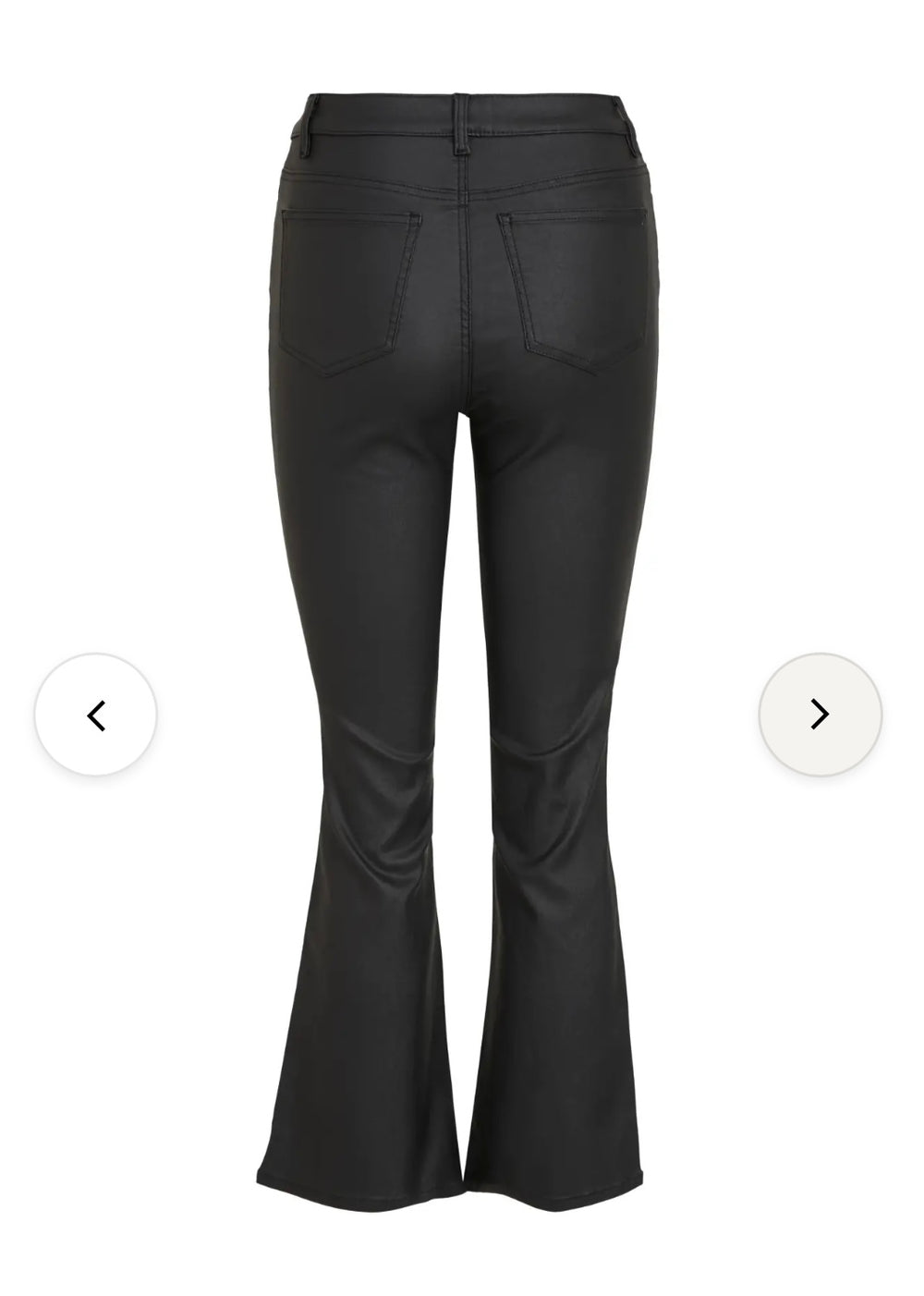 OBJBELLE COATED PANTS