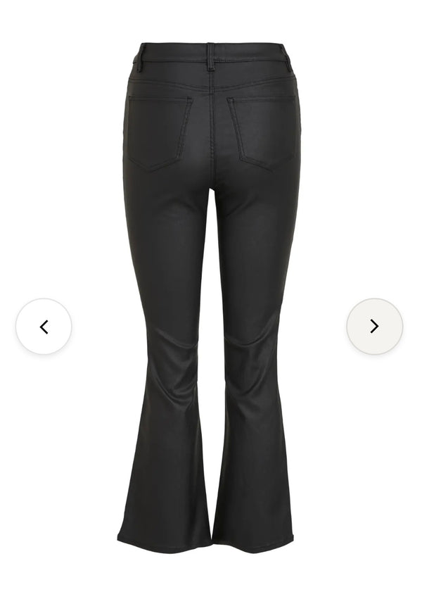 OBJBELLE COATED PANTS