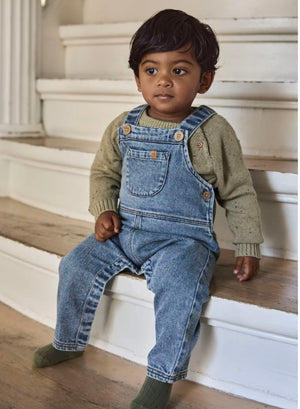 KAROLE DENIM HÄNGSELBYXOR