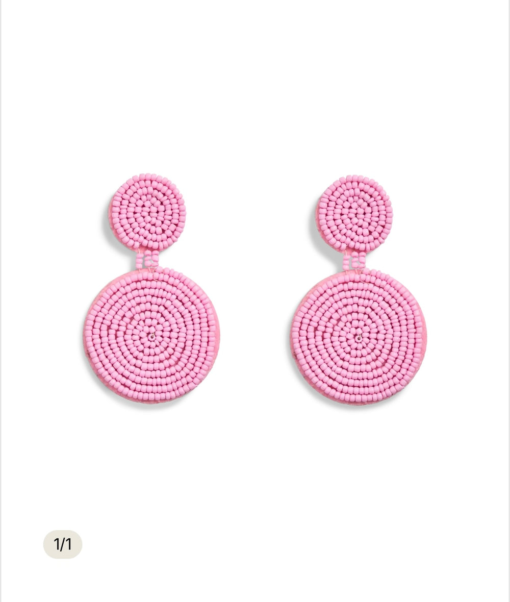 PCKIANI ÖRHÄNGEN ROSA