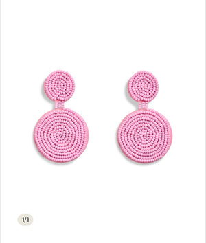 PCKIANI ÖRHÄNGEN ROSA
