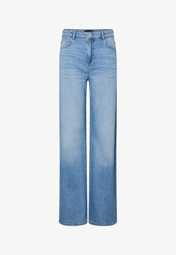PCSILKE WIDE JEANS